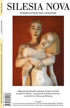 Silesia Nova. Zeitschrift für Kultur und Geschichte
