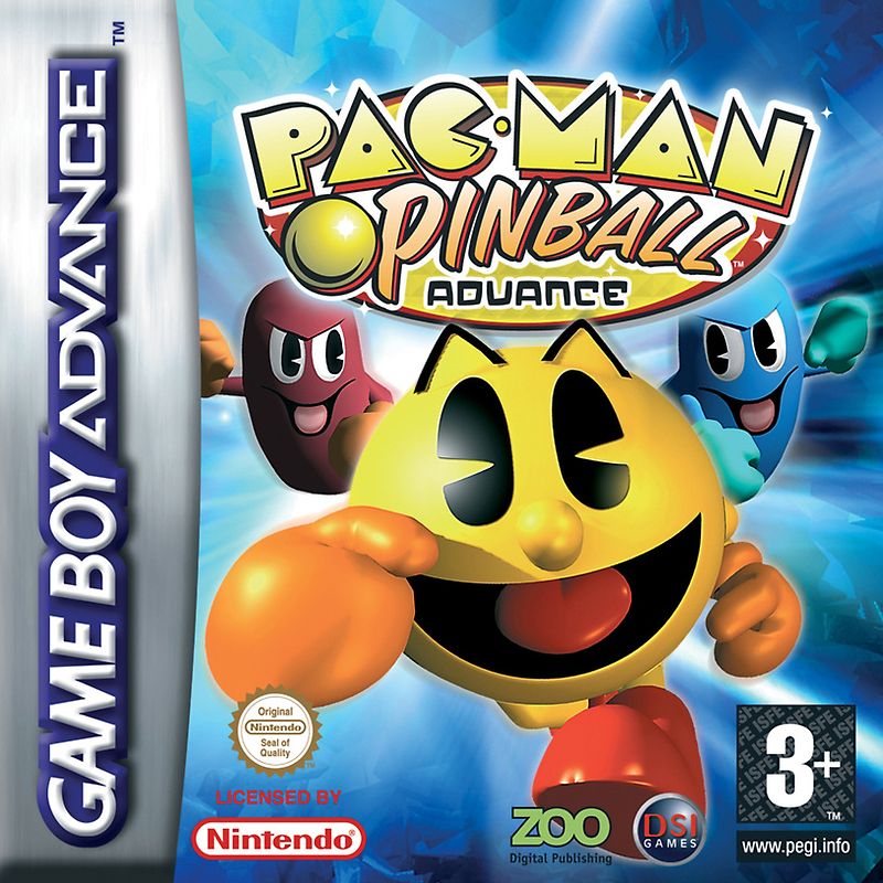 Pacman Pinball Nintendo Game Boy Advance