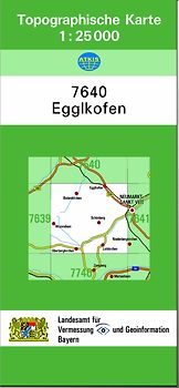 TK25 7640 Egglkofen