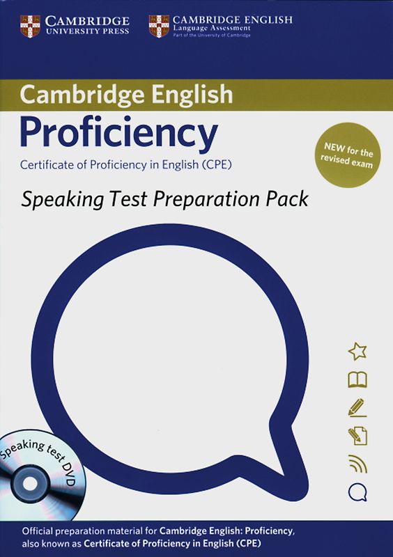 Speaking Test Preparation Pack for Cambridge English Proficiency for updated exa