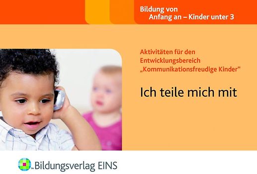 Aktivitäten für den Entwicklungsbereich "Kommunikationsfreudige Kinder". Ich teile mich mit Aktivitätenheft