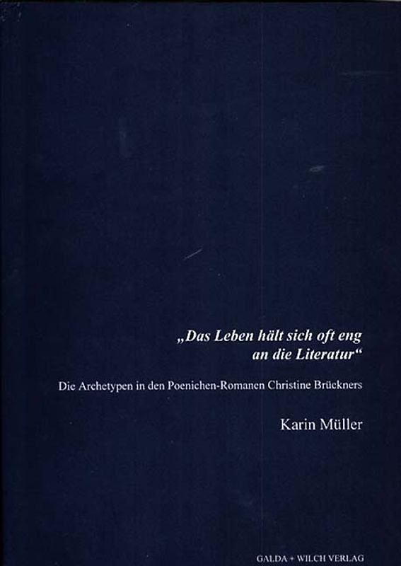 Das Leben hält sich oft eng an die Literatur