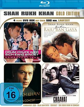 Shah Rukh Khan [Gold-Edition, 2 Blu-rays] Blu-ray Disc