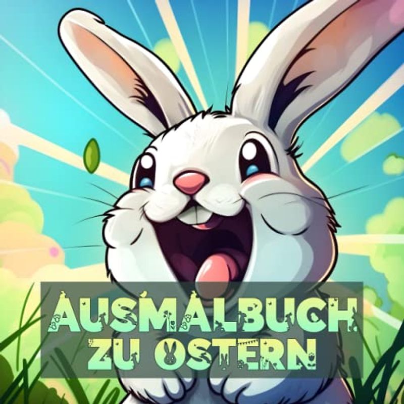 Ausmalbuch zu Ostern: Ein Malheft für Kinder ab 6 mit süßen Osterhasen und all seinen kleinen Helfern