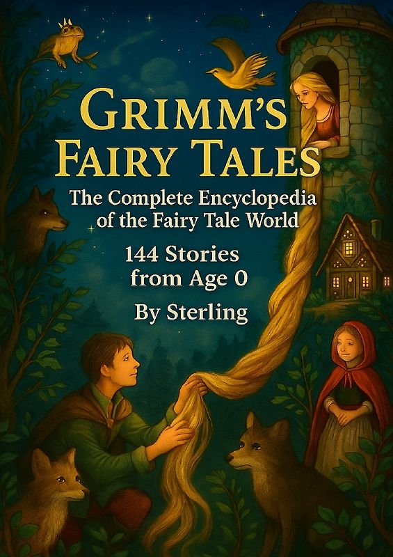 Grimm’s Fairy Tales – The Complete Encyclopedia of the Fairy Tale World 144 Stories from Age 0
