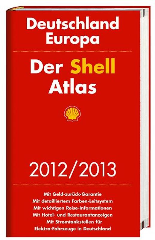 Der Shell Atlas Deutschland, Europa 2012/2013