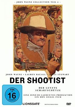 Der Shootist - Der Scharfschütze - John Wayne Collection 6 DVD