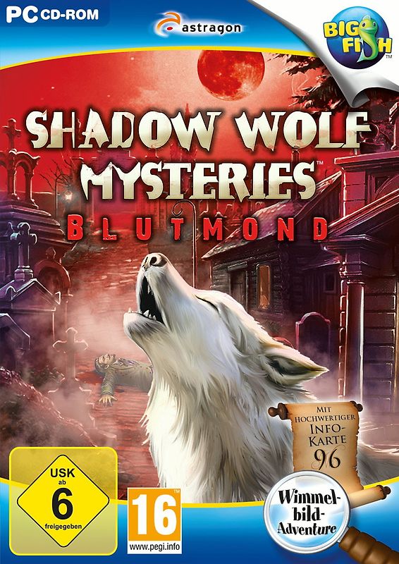 Shadow Wolf Mysteries: Blutmond [Big Fish] PC Spiele