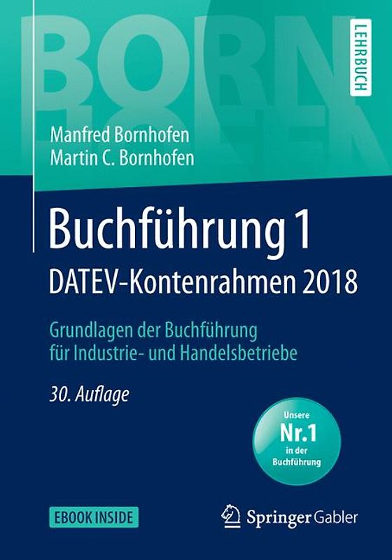 Buchführung 1 DATEV-Kontenrahmen 2018