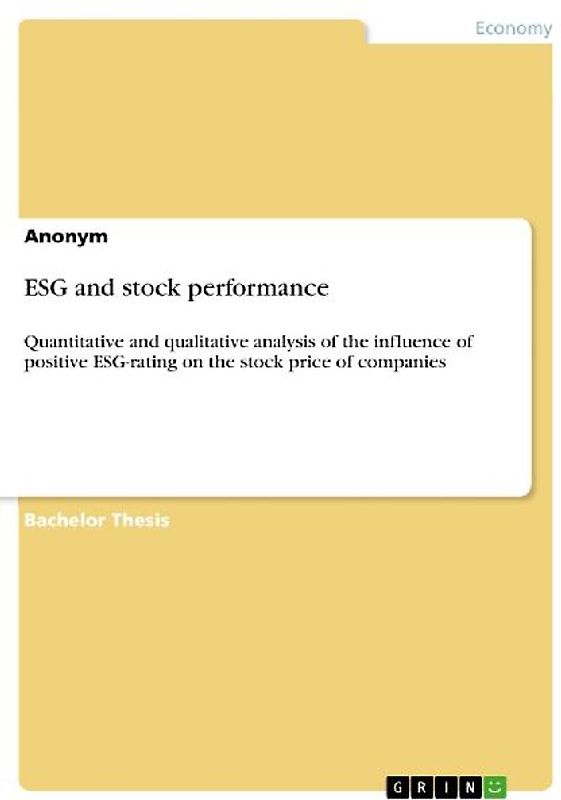 ESG and stock performance