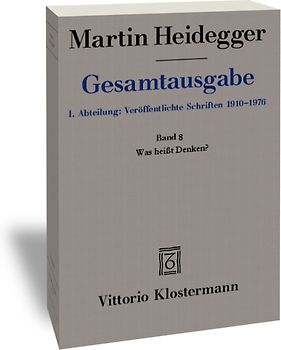 Was heisst Denken? (1951-1952)