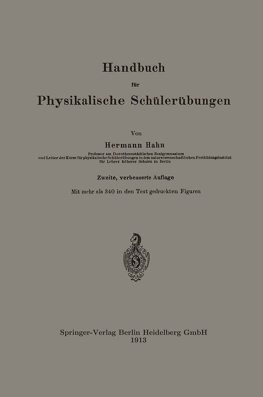 Handbuch für Physikalische Schülerübungen