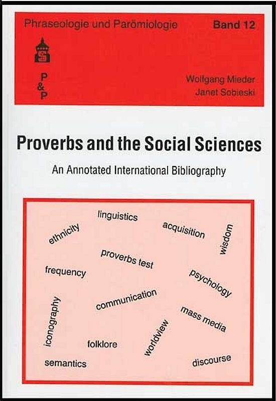 Proverbs and the Social Sciences