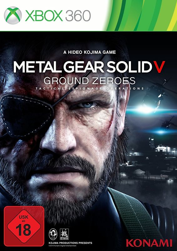 Metal Gear Solid V: Ground Zeroes Xbox 360