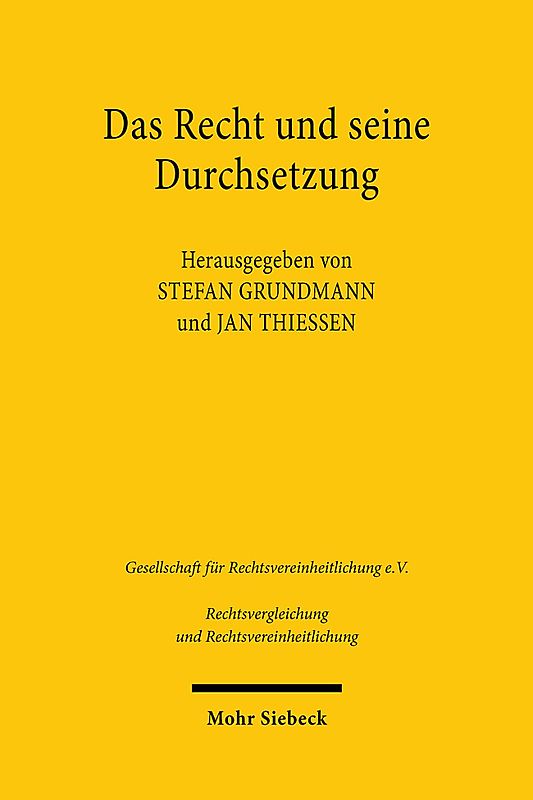 Das Recht und seine Durchsetzung