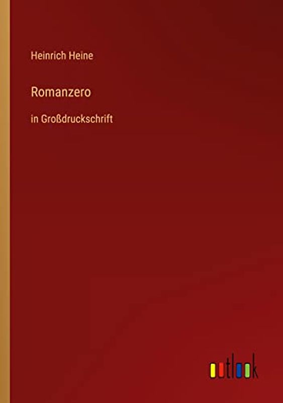 Romanzero: in Großdruckschrift