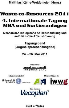 Waste-to-Resources 2011 - 4. Internationale Tagung MBA und Sortieranlagen