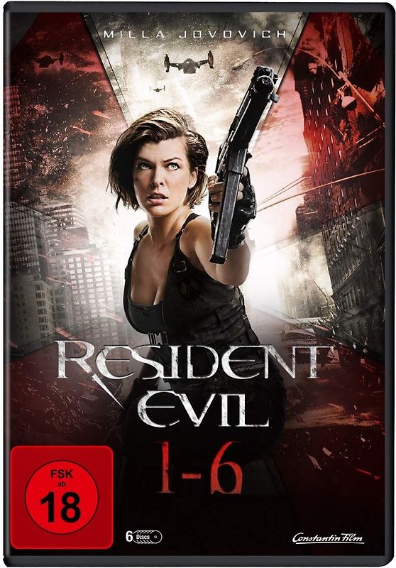 Resident Evil 1-6 [6 DVDs DVD