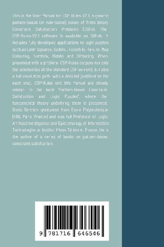 Basic User Manual for CSP-Rules-V2.1