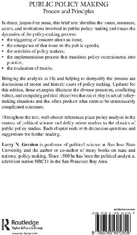 Public Policy Making