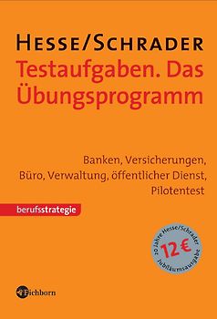 Testaufgaben. Das Übungsprogramm