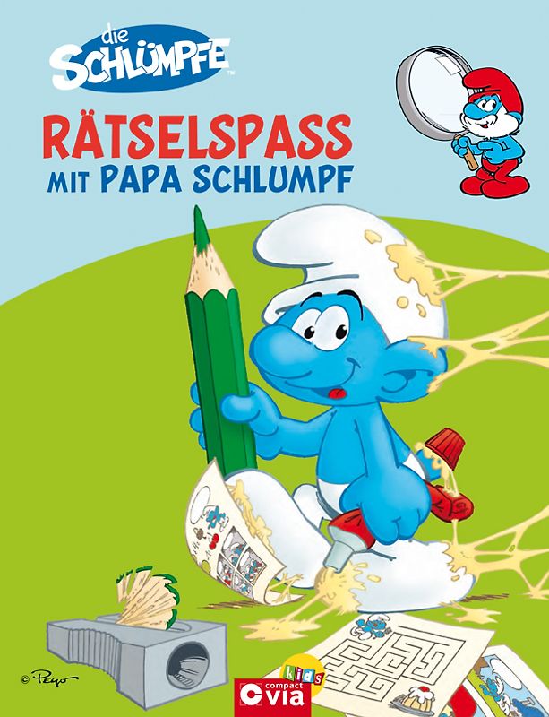 Die Schlümpfe - Rätselspaß mit Papa Schlumpf