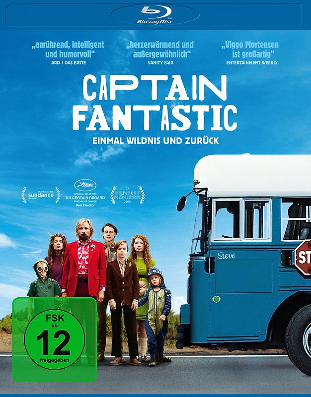 Captain Fantastic - Einmal Wildnis und zurück Blu-ray Disc