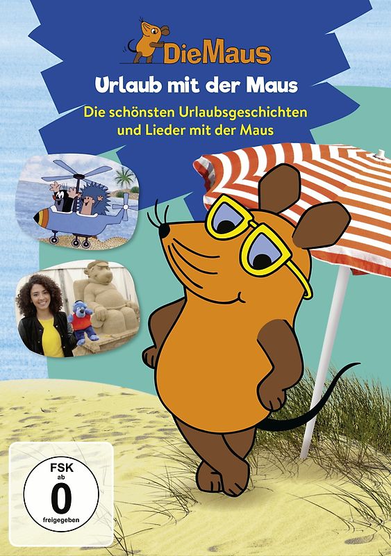 Die Maus 16 - Urlaub mit der Maus DVD