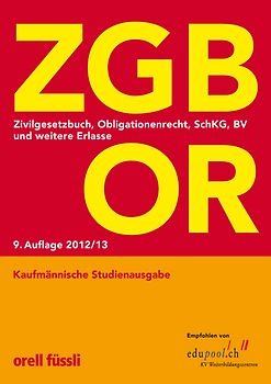 ZGB OR Kaufmännische Studienausgabe