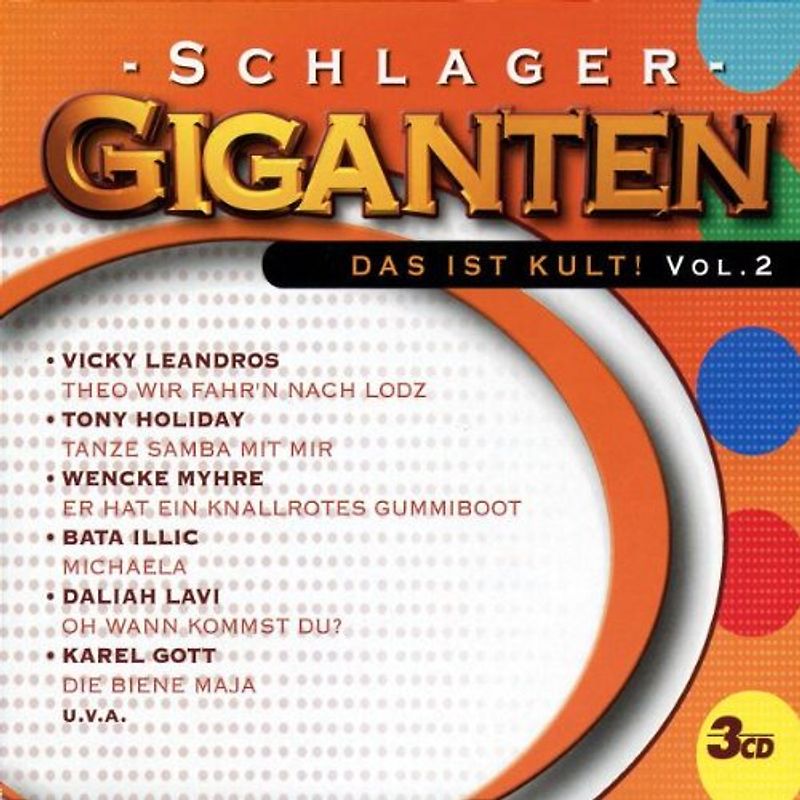 Various - Schlager Giganten-das Ist Kult Vol.2