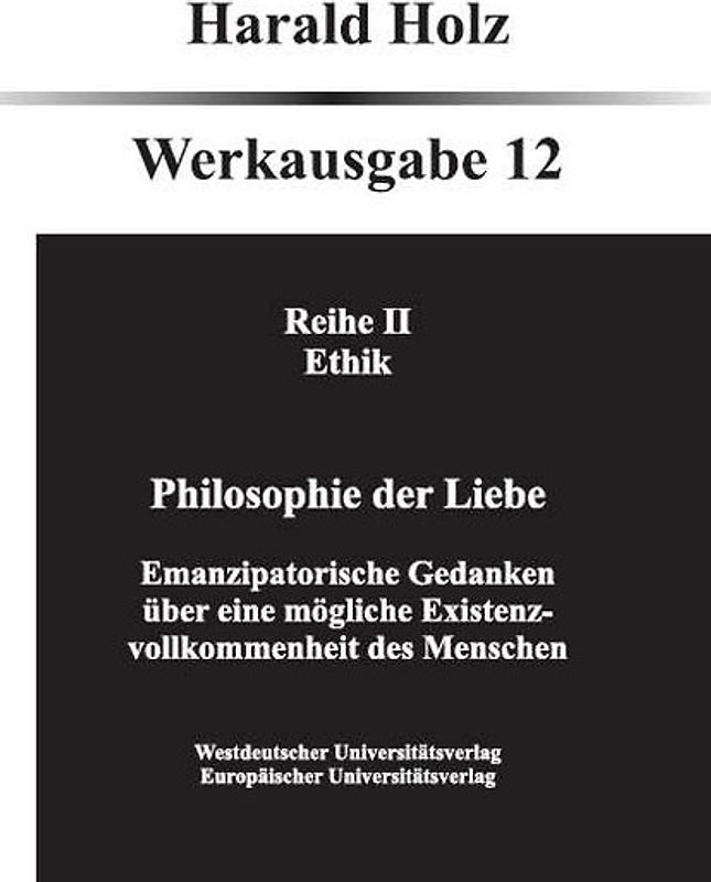 Bd. 12 Philosophie der Liebe