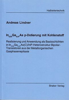 InO,53GaO,47As p-Dotierung mit Kohlenstoff