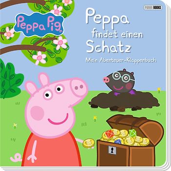 Peppa Pig: Peppa findet einen Schatz - Mein Abenteuer-Klappenbuch
