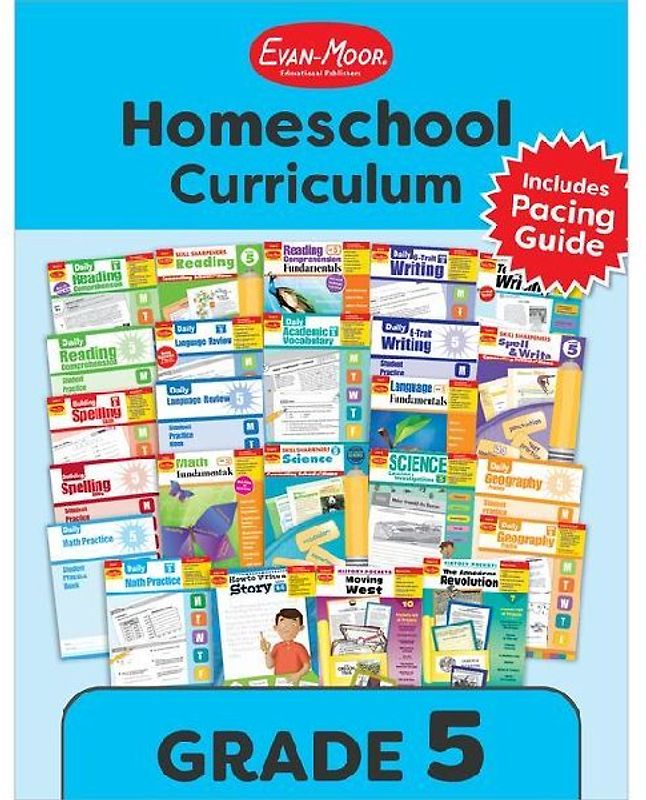 Homeschool Curriculum, Grade 5