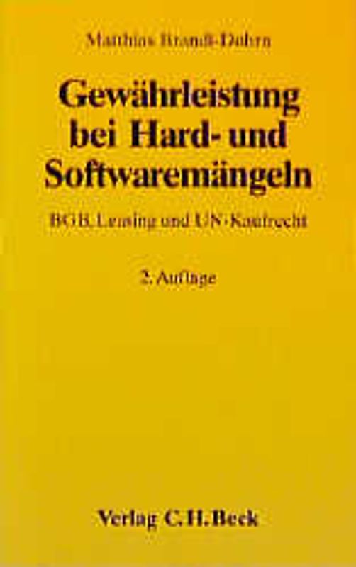 Gewährleistung bei Hard- und Softwaremängeln