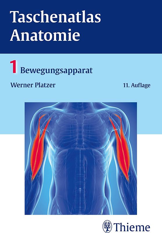 Taschenatlas Anatomie, Band 1: Bewegungsapparat