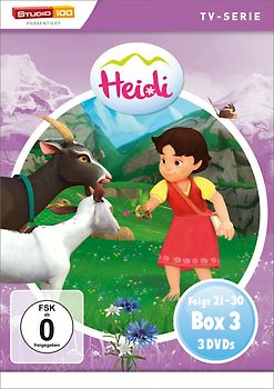 Heidi - Box 3, Folge 21-30 [3 DVDs] DVD
