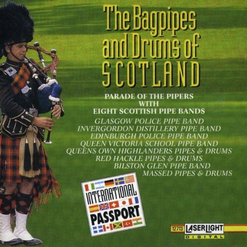 Various - Drums & Bagpipes from Scotland