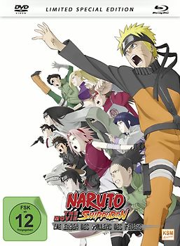 Naruto Shippuden - The Movie 3: Die Erben des Willens des Feuers [Mediabook, + DVD] Blu-ray Disc