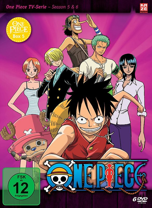 One Piece - Box 5: Season 5 & 6 [6 DVDs] DVD