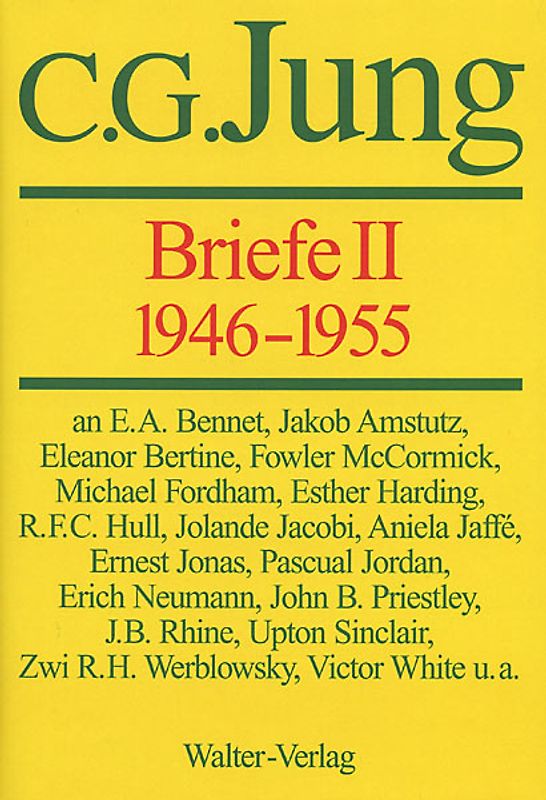 C.G.Jung, Briefe / C.G.Jung, Briefe II: 1946-1955
