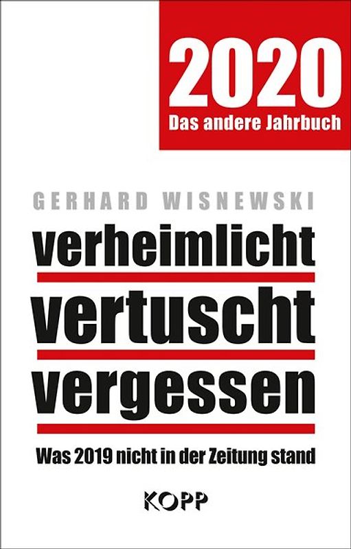 verheimlicht – vertuscht – vergessen 2020