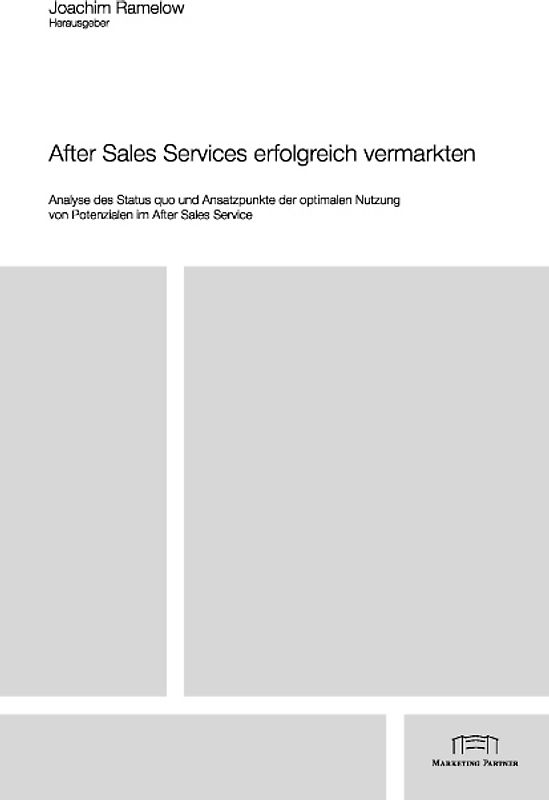 After Sales Services erfolgreich vermarkten