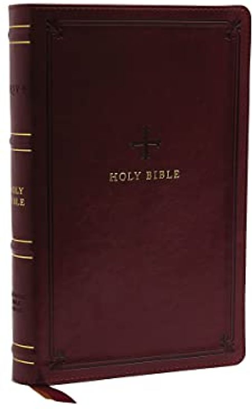 Nrsv, Catholic Bible, Standard Personal Size, Leathersoft, Red, Comfort Print