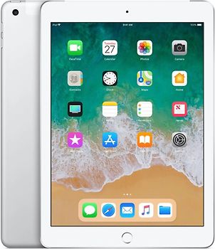 Apple iPad 9,7" 32GB [Wi-Fi + Cellular, Modell 2018] silber