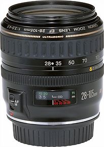 Canon EF 28-105 mm F3.5-4.5 58 Objectif (adapté à Canon EF) noir
