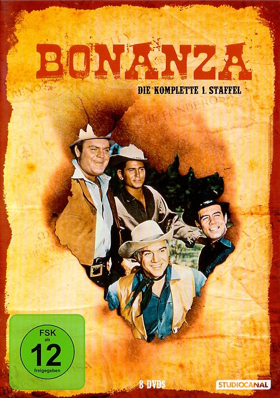 Bonanza: Die komplette 1. Staffel [8 DVDs] DVD