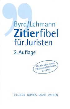 Zitierfibel für Juristen