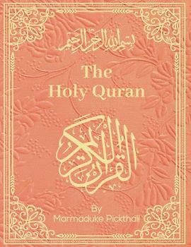 The Holy Quran: English Translation of The Noble Qur'an | Orange Cover | English Edition: Size : 8,5 x 11 Inch 218 pages
