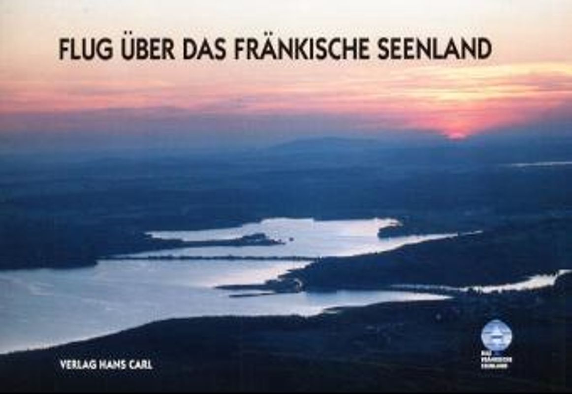 Flug über das Fränkische Seenland